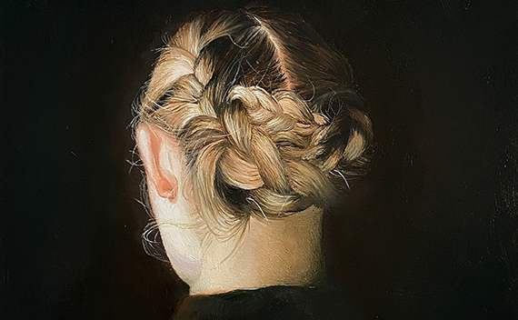 UNTITLED - Oil on Wood Panel, 8in x 8in