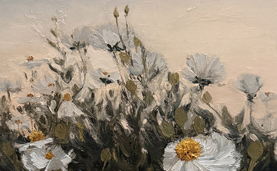 MATILIJA 01 - Oil on Wood Panel, 8in x 10in