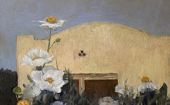 UNTITLED - Oil on Wood Panel, 8in x 8in